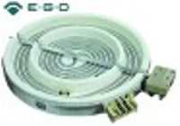 resistenza radiante diametro  200mm 1800w 230v nr. spirali 2 h 32mm regolazione di energia