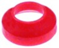 guarnizione analcoliche per cc 1/2" rosso diametro  10,7mm int. diametro  5,8mm con. 10 pz