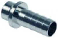 attacco per tubo per birra attacco cava 14x8mm ottone nichelato dritta dn 10mm manicotto diametro  12mm