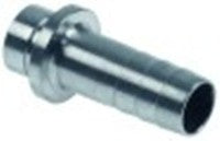 attacco per tubo per birra attacco cava 14x8mm inox dritta dn 10mm manicotto diametro  12mm