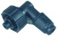 attacco per tubo girevole tubi diametro  4x6mm plastica attacco m10x1
