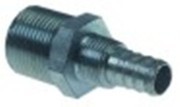 attacco per tubo filetto 3/4" m manicotto diametro  13,5mm int. diametro  10mm lungh. man. 20mm ch 27