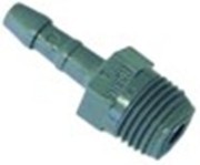 attacco per tubo plastica dritta filetto 3/4" tubo diametro  19mm con. 1 pz